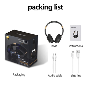 Tai nghe không dây BT 5.0 khử tiếng ồn, âm trầm mạnh mẽ, âm thanh nổi động, hỗ trợ thẻ nhớ, dành cho thể thao, máy tính, chơi game, sử dụng với điện thoại di động - Product Image 5