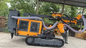 KG420B Popular Crawler Mounted DTH Mine Drilling Machine 25m Deep Bore Hole Drilling Rig For Sale