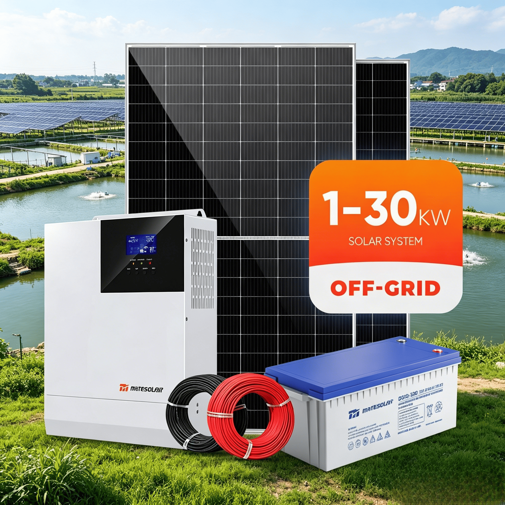 All-in-One Off-Grid <strong>Solar</strong> Power System 5kW 6kW 8kW <strong>10kw</strong> 12kW 20kW 30kW <strong>Solar</strong> Panel <strong>Kit</strong> with 10 Years Warranty for Home <strong>Mounting</strong>