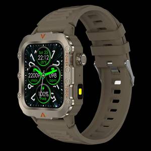 Montre connectée d'extérieur Q11, tracker d'activité multisports sans fil, moniteur <span class=keywords><strong>de</strong></span> fréquence cardiaque, rappel d'appel, compatible Android, écran IPS, silicone - Product Image 5