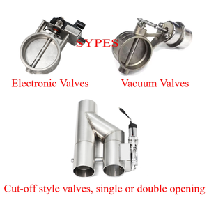 Coche tamaños universales Válvula de vacío electrónica Valvetronic electrónica <span class=keywords><strong>Y</strong></span>-válvula tubos de escape silenciadores corte <span class=keywords><strong>el</strong></span>éctrico doble globo - Product Image 3