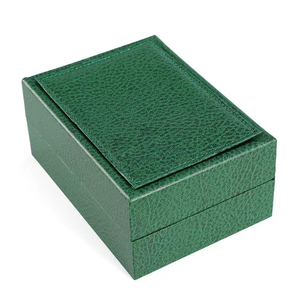 Estuche de Lujo para Relojes, Caja de Almacenamiento de Relojes Verde de Alta Calidad, Elegante Caja de Cuero para Relojes para Hombre - Product Image 6