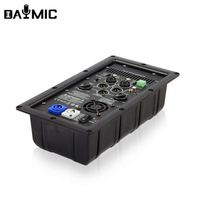 Haut-Parleur Actif d'Extérieur Professionnel avec Module de Puissance Classe D 1000W, 12 Pouces, en Plastique et Bois – Vente Chaude d'Usine
