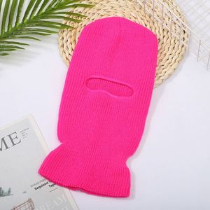 Pasamontañas Negro con Logotipo Personalizado, Gorro de Esquí para Deportes, Pesca y Uso Diario, Bordado en Blanco, Tela Común - Product Image 2