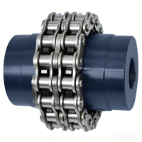 Accouplement universel en acier rigide SFS - Ensemble compact de 4 pièces, léger et facile à installer pour les machines industrielles