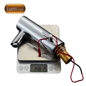 2020 eccellente qualità e moda a buon mercato prezzo più economico rubinetto pilastro rubinetto sensore oro/nero opaco - Product Image 6