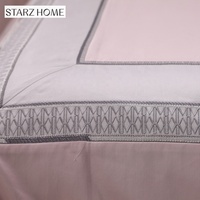 Drap-housse de luxe 100% coton turc ensembles de literie en gros queen et king size housses de couette et taie d'oreiller