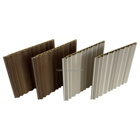 Venta caliente fábrica Foshan precio bajo techo de PVC y panel de pared compuesto de plástico de madera hoja de revestimiento de WPC