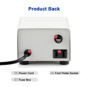 Micromotore da Laboratorio Odontotecnico con Controllo a Pedale Strong 102, Manipolo per Lucidatura Dentale, Micromotore da Laboratorio Odontotecnico Strong 90 - Offerta Speciale - Product Image 3