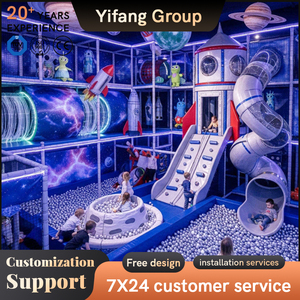 Aire de jeux intérieure sécurisée et de haute qualité pour enfants, espace de jeu souple personnalisé avec mur d'escalade et tunnel labyrinthe, usine chinoise - Product Image 1
