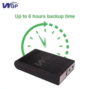 WGP ODM OEM Mehrere Funktionen DC USB-Batterie kasten Backup 5V 9V 12V Mini-USV-Power bank für WiFi-Router-Modem kamera Mobiltelefon