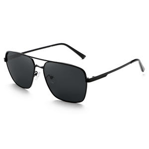 Gafas de Sol Polarizadas para Hombre Grey Jack, Montura Metálica, Lentes Negras y Marrones, Protección UV400, para Conducir al Aire Libre, a la Moda - Product Image 4