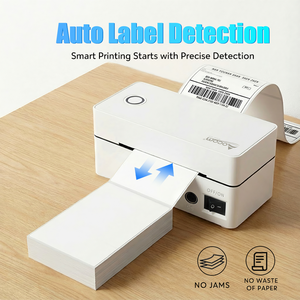<span class=keywords><strong>Imprimante</strong></span> sans fil pour <span class=keywords><strong>ordinateur</strong></span> portable OCOM OCBP-406DT IOS Android pour les petites entreprises, <span class=keywords><strong>imprimante</strong></span> thermique Bluetooth pour étiquettes d'expédition - Product Image 5