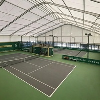 Grand chapiteau de pickleball en PVC pour événements sportifs en plein air
