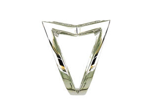 Bague étoile géométrique ouverte en or blanc 18 carats sertie de diamants, bijou moderne et audacieux pour femme - Product Image 2