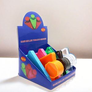 Broyeur à herbes manuel en plastique multifonctionnel de 63 mm sur mesure en gros avec entonnoir de remplissage - Product Image 6