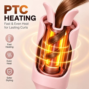 Rizador de Pelo Automático Torlin <span class=keywords><strong>Marcel</strong></span> con Iones Negativos, 220°C, Apagado Automático en 10 Minutos, 2 Botones, Control de Dirección del Motor - Product Image 5