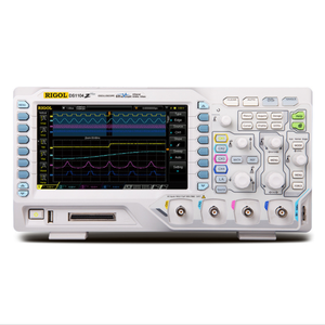 DS1104Z-S Plus ออสซิลโลสโคปดิจิตอล 100MHz พร้อมช่องสัญญาณ 4CH และแบนด์วิดท์ 16 ช่องสัญญาณ 25MHz 2 ช่องสัญญาณแหล่งกำเนิดสัญญาณ - Product Image 3