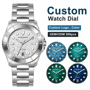Reloj de Buceo de Alta Calidad con Bisel de Tungsteno Personalizado, Movimiento Automático 8215, 10 ATM, Esfera de Meteorito, Múltiples Colores, Reloj Mecánico - Product Image 1