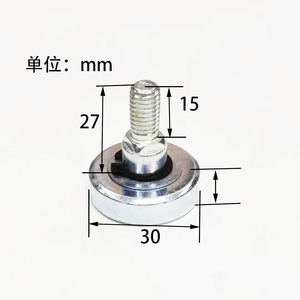 Accessoires d'escalier : Roue limiteuse de 30 mm de diamètre, poulie de réglage métallique pour pièces d'ascenseur - Product Image 1