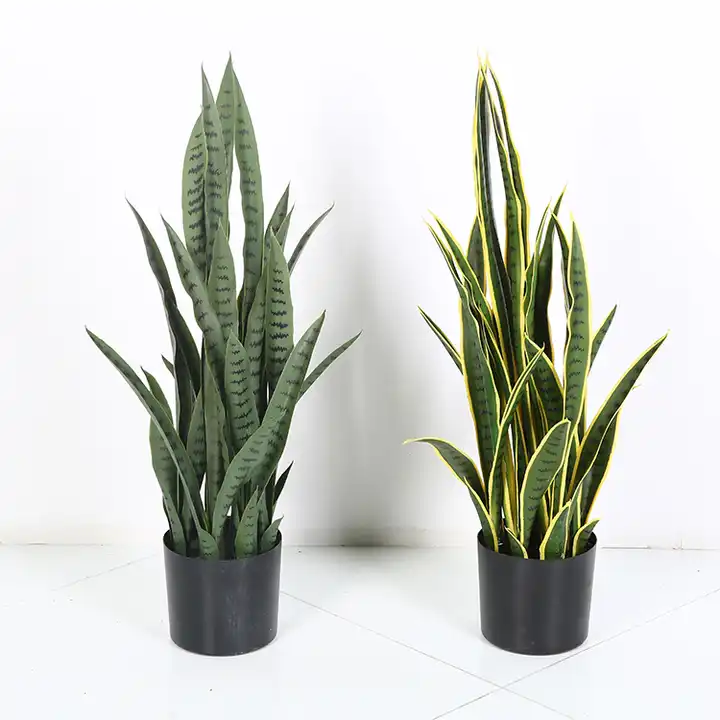 Online Artificial Snake Plants Indoor Sansevieria Trifasciata