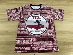 Maglietta Personalizzata OEM per Cornhole e Calcio, Abbigliamento Sportivo Leggero ad Asciugatura Rapida, Prezzo all'Ingrosso per Uomini, Donne e Ragazzi - Product Image 5