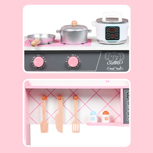 Grande <span class=keywords><strong>cuisine</strong></span> de jeu rose <span class=keywords><strong>pour</strong></span> enfants, table de <span class=keywords><strong>cuisine</strong></span> à domicile, ensemble de jouets de simulation de <span class=keywords><strong>cuisine</strong></span> <span class=keywords><strong>pour</strong></span> enfants, <span class=keywords><strong>cuisine</strong></span> en bois <span class=keywords><strong>pour</strong></span> filles - Product Image 6
