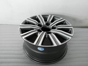 Nouvelles jantes multi-branches en alliage d'aluminium gris moulé lisse de 18*8,5 pouces pour <span class=keywords><strong>LX</strong></span> avec garantie de 3 ans - Product Image 5