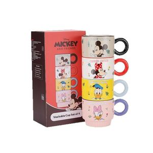 <span class=keywords><strong>Taza</strong></span> de Cerámica Original de Mickey y Minnie Mouse, Linda <span class=keywords><strong>Taza</strong></span> de Café para Parejas de Oficina - Product Image 5