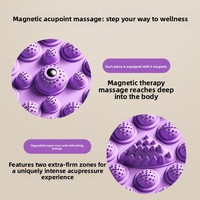 Tapis de massage des pieds par acupression de médecine traditionnelle chinoise pour la marche ultra-lente