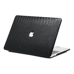 Cá Sấu máy tính xách tay trường hợp đối với MacBook Pro M2 2022 13 inch trường hợp đối với Macbook Pro 2015 15in trường hợp Retina 15
