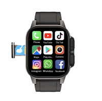 Jam Tangan Pintar DM62 Layar AMOLED Persegi 2,13 inci 4G dengan Wifi dan Kartu SIM Memori Eksklusif 4G 2GB + 32GB Mendukung OEM/OEM