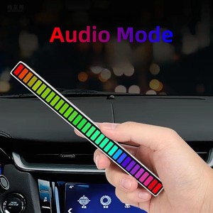 New RGB Âm Nhạc Điều Khiển Âm Thanh Ánh Sáng Ứng Dụng Điều Khiển Pickup Giọng Nói Kích Hoạt Nhịp Điệu Đèn Màu Sắc Môi Trường Xung Quanh <span class=keywords><strong>LED</strong></span> Thanh Ánh Sáng Môi Trường Xung Quanh - Product Image 6