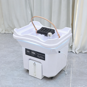 Lavacabezas Portátil Eléctrico para Salón de Belleza, Unidad de Terapia Capilar Móvil - Product Image 5