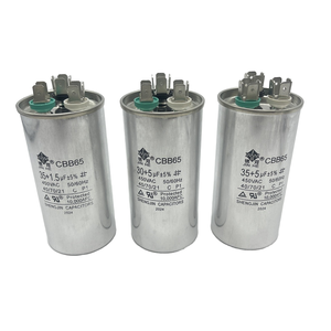 Cbb65 30uf 35uf 40uf 45uf 50uf Compresseur de climatisation universel Condensateur de démarrage <span class=keywords><strong>Coque</strong></span> en aluminium Usine d'origine - Product Image 3