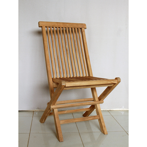 Découvrez un confort ultime avec cette chaise pliante d'extérieur moderne, fabriquée en teck durable pour une élégance et une longévité assurées. - Product Image 3