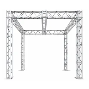 制造商高品质桁架结构铝舞台桁架时装秀舞台设备