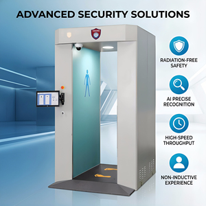 Scanner de Segurança Corporal Completo para Aeroportos, <span class=keywords><strong>Detector</strong></span> de Metais por Ondas Milimétricas para Ambientes Seguros - Product Image 4