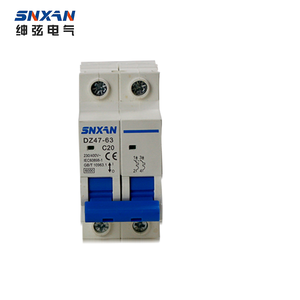 Высококачественный профессиональный автоматический выключатель с защитой от утечки DX47-63 20A 2P напрямую от производителя - Product Image 1