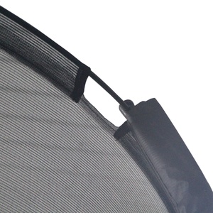 Parc extérieur populaire de <span class=keywords><strong>trampoline</strong></span> d'enfants de couleur noire <span class=keywords><strong>avec</strong></span> le <span class=keywords><strong>filet</strong></span> intérieur d'enceinte à vendre - Product Image 4