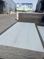 Planche d'extension de lit en bois massif de peuplier de luxe avec couleur personnalisable pour mobilier de chambre