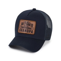 Regalos de Gorras para Hombre - Gorra de Camionero con Patrón de Cuero, Gorra de Béisbol, Regalos para Navidad, Día del Padre, Cumpleaños