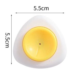 Pelador de huevos duros ecológico con base magnética antideslizante y bloqueo de seguridad perforador de huevos de plástico simple para huevos crudos - Product Image 6