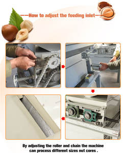 Machine automatique à haute efficacité pour le décorticage des amandes, des noisettes et des noix de palme - Product Image 4