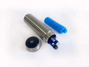 Pendingin Insulin Kontrol Suhu Layar LED Desain Anti Guncangan Termo Hitam Penyimpanan Obat <span class=keywords><strong>Diabetes</strong></span> - Product Image 2