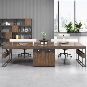 <span class=keywords><strong>Bureau</strong></span> d'employé, ensemble chaise de <span class=keywords><strong>bureau</strong></span> et poste de travail, <span class=keywords><strong>bureau</strong></span> confortable pour le télétravail - Product Image 2
