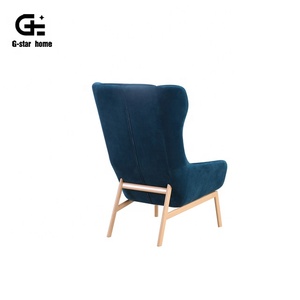 Estilo escandinavo muebles Fritz Hansen gstar alta Ro Silla de salón con otomana - Product Image 5