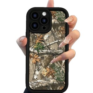 เคสโทรศัพท์มือถือ TPU กันกระแทกสไตล์เลนส์ต้นไม้พิมพ์ลายใบไม้สำหรับ <span class=keywords><strong>iPhone</strong></span> 8 x XR <span class=keywords><strong>XS</strong></span> <span class=keywords><strong>MAX</strong></span> 11 12 13 14 15 16 17 Air - Product Image 5