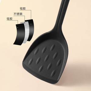 Food Grade Non Stick Spatula Set 11 Pieces Heat Resistant Silicone Baking Utensil <b>Cooking</b> Tool <b>Kit</b> - Product Image 1