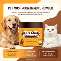 Poudre aromatisée au bœuf pour la santé urinaire et poudre immunitaire aux champignons, fournisseur chinois
